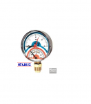 REGULUS  Termomanometr 0-120°C / 4bar,G 1/2" spodní připojení 10482
